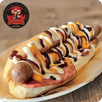 MIKASA CAFE こくりゅうKOXドッグ