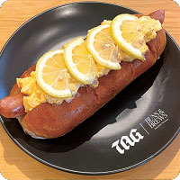 TAG とうりゅうレモンタルタルドッグ